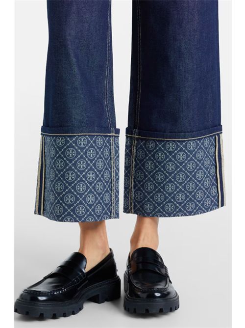 Jeans with logo TORY BURCH | 177734428